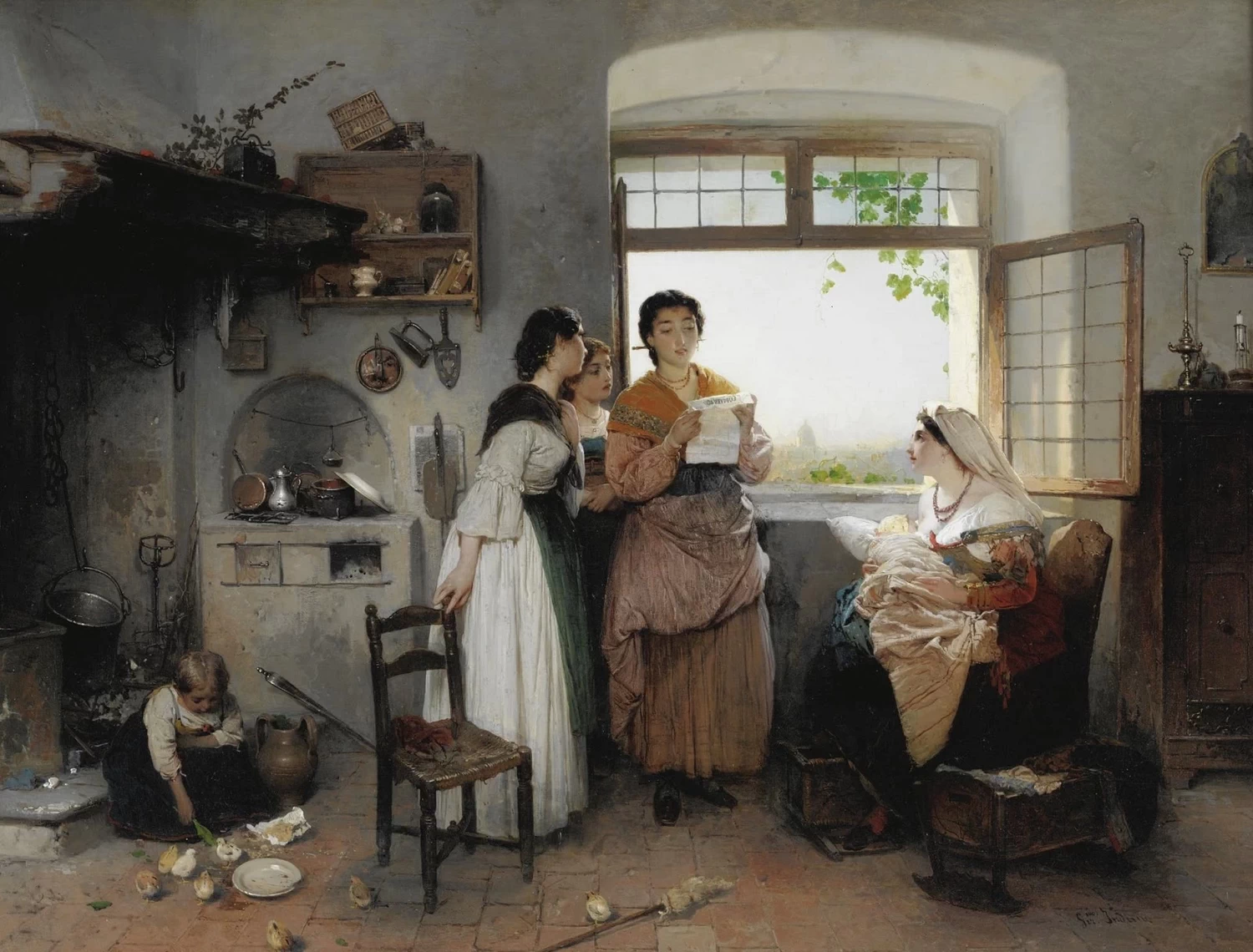 La lettera dal fronte - 1864